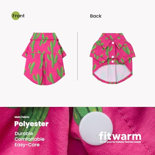 Cactus Hawaiian Dog Shirt (Small / Cactus)