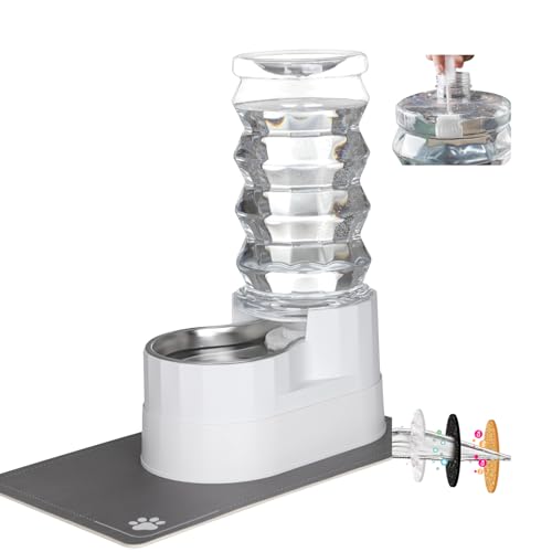 8L Elevated Dog Water Dispenser (8L / Bright White)
