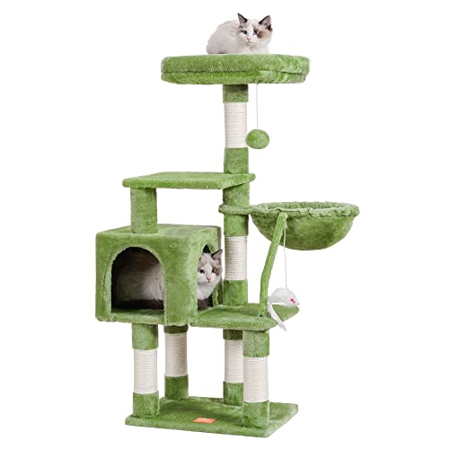 Cat Tree with Toy (43.3 inch / Green)