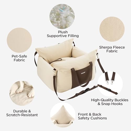 Lesure Dog Car Seat for Small Dogs