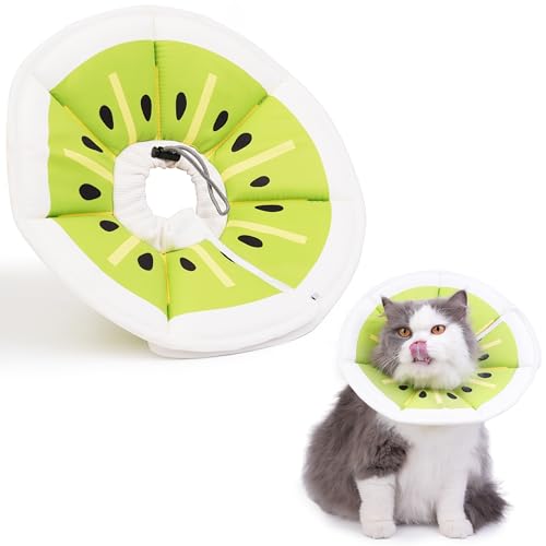 Cat Cone Collar Soft (Kiwifruit / Small)