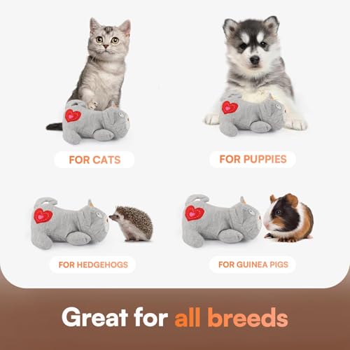 Heartbeat Cat Plush Toy
