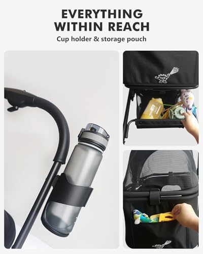 4 Wheels Pet Stroller (Small_Glide)