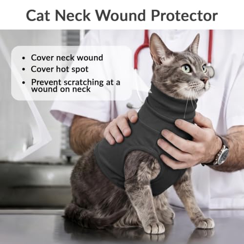 Dog Neck Cover (Darkgrey / M(Chest: 20.5"))