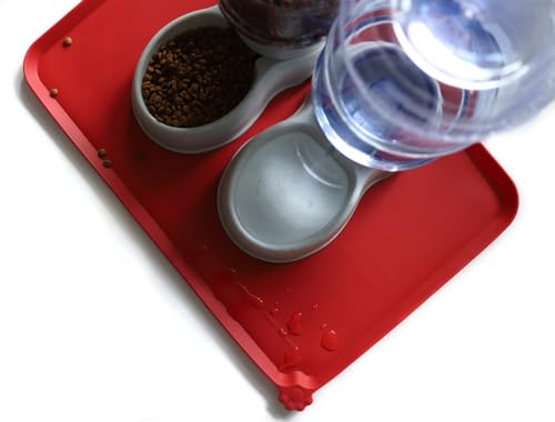 Large Silicone Non (24" x 16" / Classic Red)