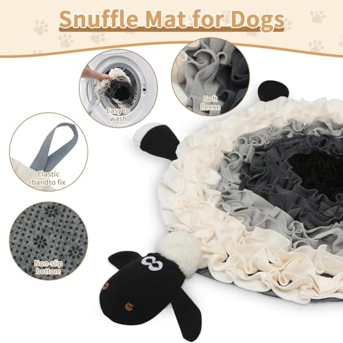 Snuffle Mat for Dogs (White)