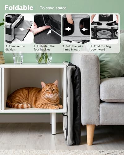 Large Cat Carrier (Grey)