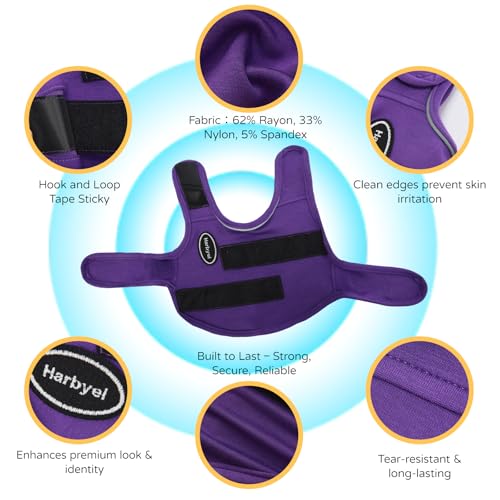 Dog Anxiety Vest (S-Chest(11"-14.9") / Light Purple)