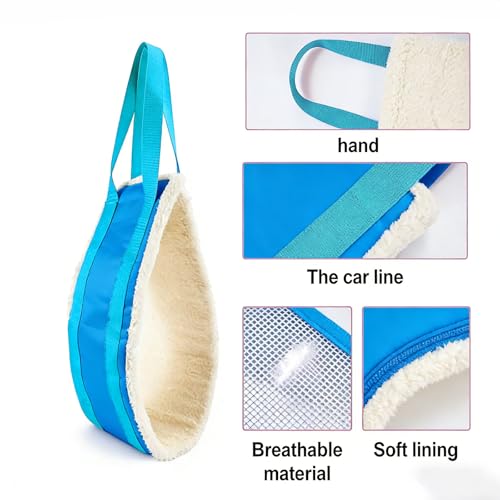 20 150lb Dog Sling for Large Dogs Hind Leg Support (Blue)