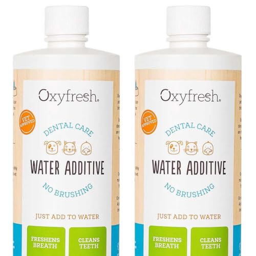 Premium Pet Dental Care Solution Pet Water Additive (1 Count (Pack of 2))