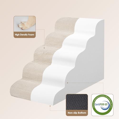 Curved Dog Stairs Ramp