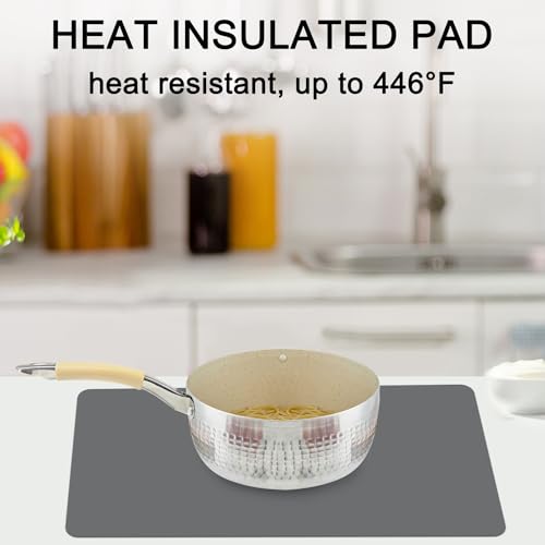 Extra Large Silicone Table Mat (01-dark Gray / 23.6"L x 15.7"W)