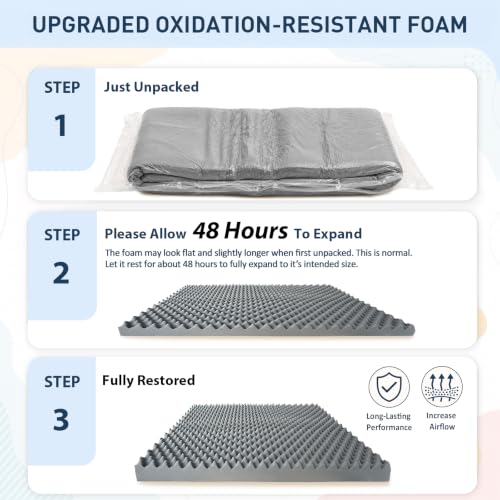 XL Orthopedic Waterproof Dog Bed for Extra Large Size Dogs (Coffee / 45.0"L x 35.0"W x 7.5"Th)
