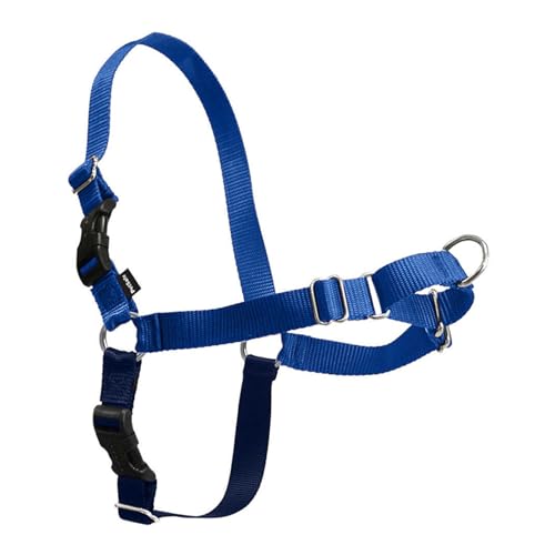 Easy Walk Harness (Medium / Royal Blue/Navy Blue)