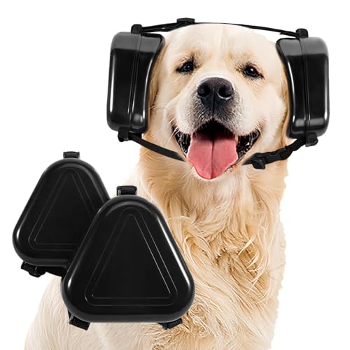 Dog Ear Muffs Noise Protection (Black)
