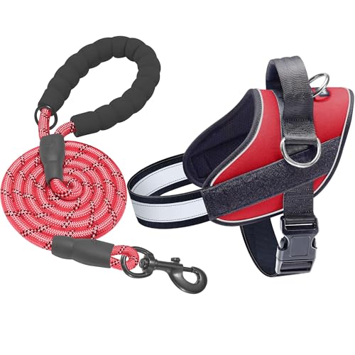 Essential Dog Harness (L / Red)