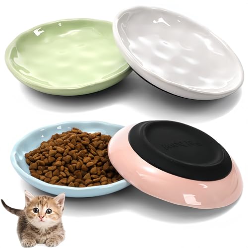 4 Pack Cat Food Bowl