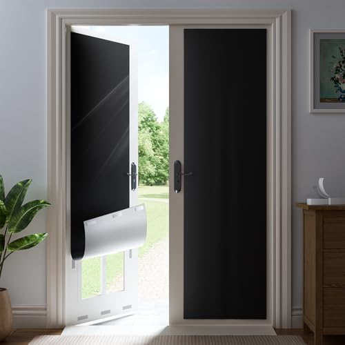 100% Blackout Curtains for Bedroom (Black / 18"W x 64"L (Pack of 1))