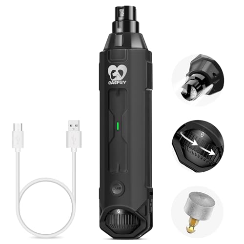 6 Speed Dog Nail Grinder (D-Grey)