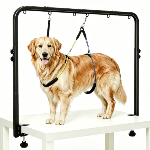 Adjustable Pet Grooming Arm with Clamp for Small & Medium Large Dogs (Style 1 / XX‑Large)