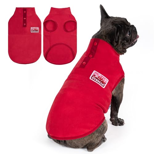 Fleece Dog Sweater (X-Large / Red)