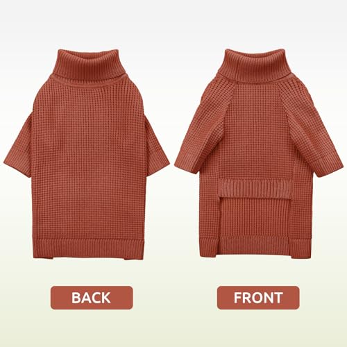 XXL Dog Sweater (Saddle Brown / XX-Large)
