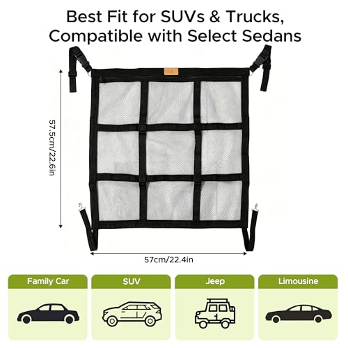 Dog Car Barrier (Black)