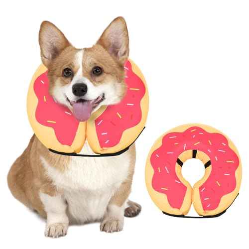 Inflatable Dog Cone (Grapefruit / S(9"-10"))