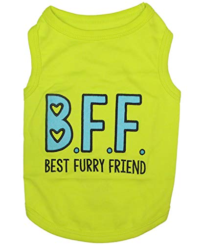 Dog Shirt 100% Cotton Shirts for Small Dogs (S(5-8lbs))