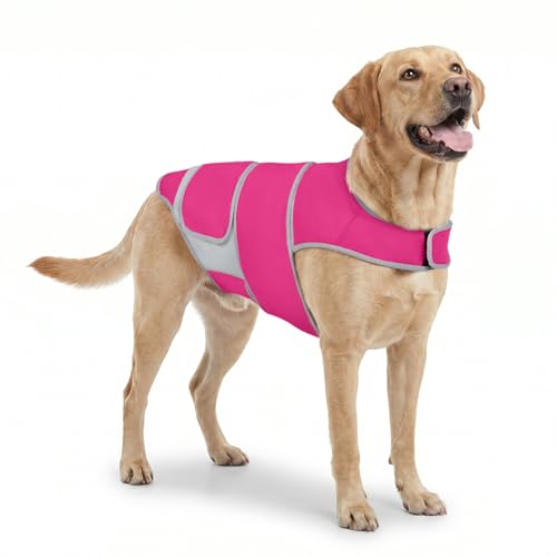 Dog Anxiety Relief Calming Vest (Pink / XXL)