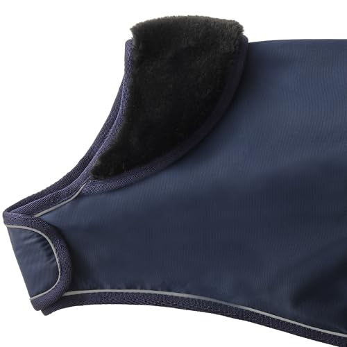 Breeze II Dog Raincoat (Navy / Large (40-60 lbs))