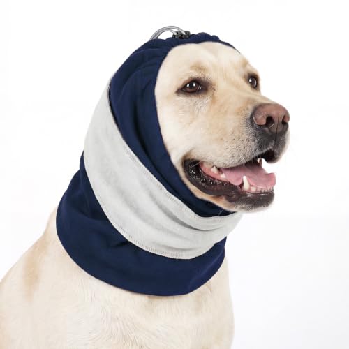 Dog Calming Hoodie for Anxiety Relief (Blue / M-)