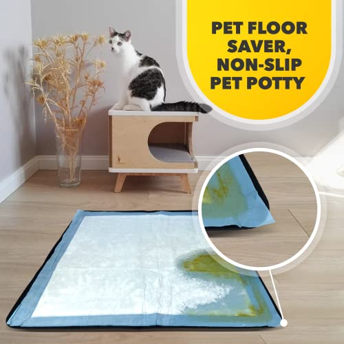 Dog Pee Pad Holder (Black / 1 Pack)