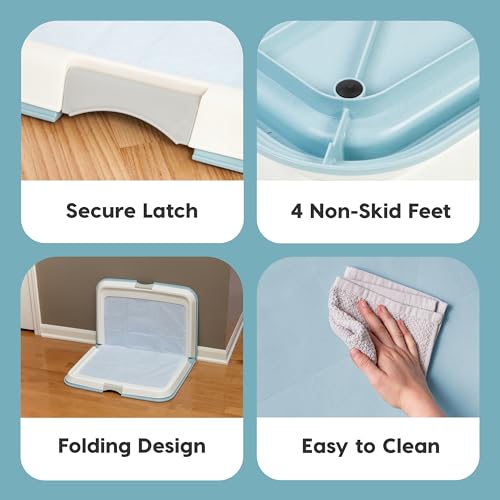 Pee Pad Holder (Blue / 28" x 34")