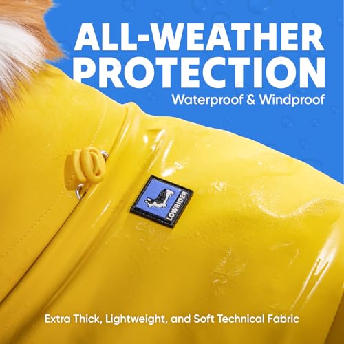 Dog Raincoat Adjustable Waterproof (X-Large)