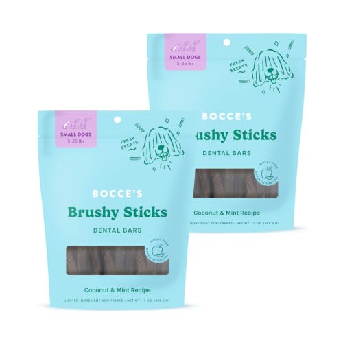 Brushy Sticks Dog Dental Treats (6 Ounce (Pack of 2))