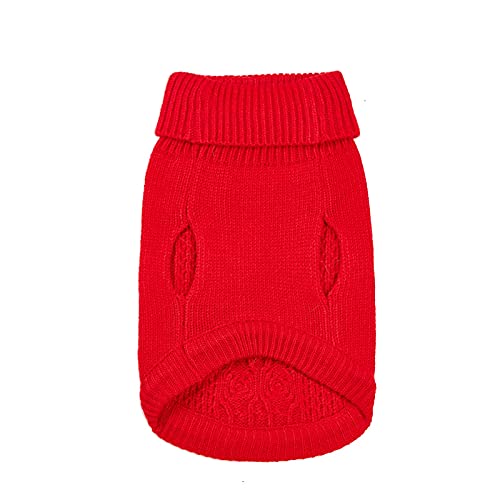 Cat Sweater Stretchy (Red / Large)