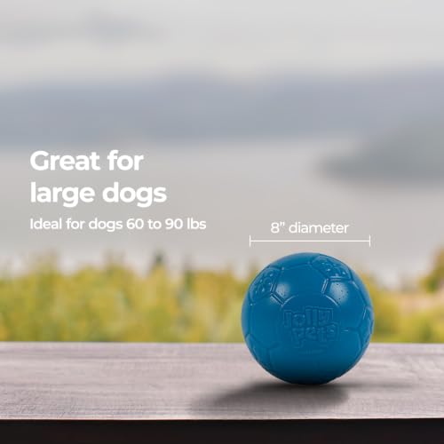 Large Soccer Ball Floating (8 Inch Diameter / Ocean Blue)