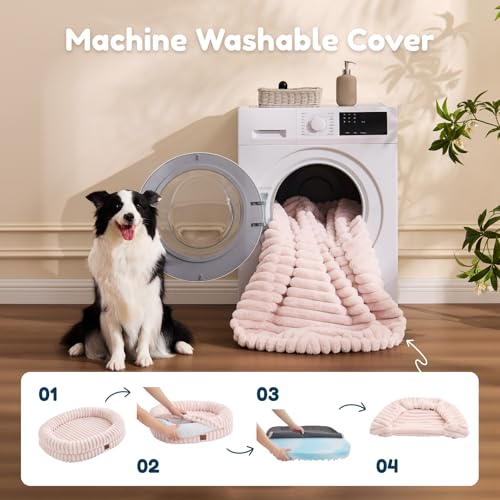 Orthopedic Dog Bed (Pink / L(35*28*7))
