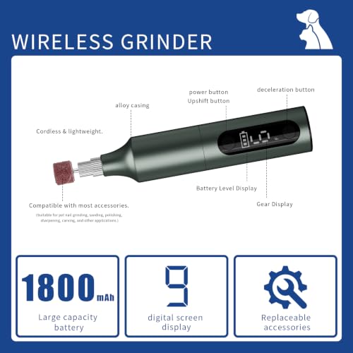 Rechargeable Dog Nail Grinder