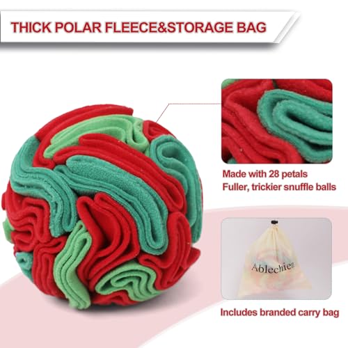 Snuffle Ball for Dogs (Christmas Ball / Small)