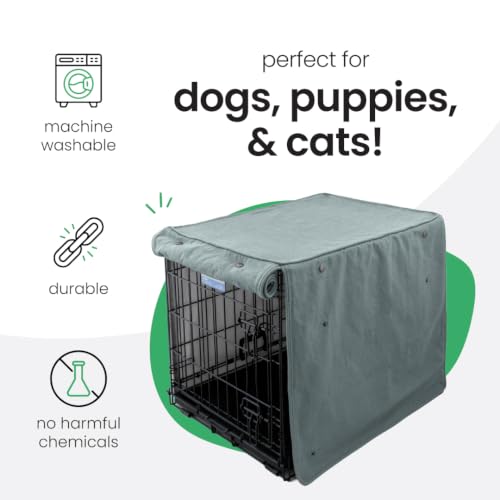 Quiet Light Dog Crate Cover (Quiet Light / 30.0"L x 19.0"W x 21.0"H)