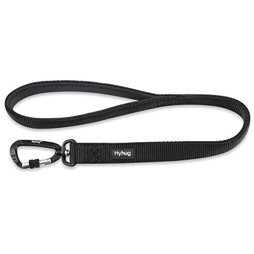 Short Dog Leash 24" (Black / 24 Inches)