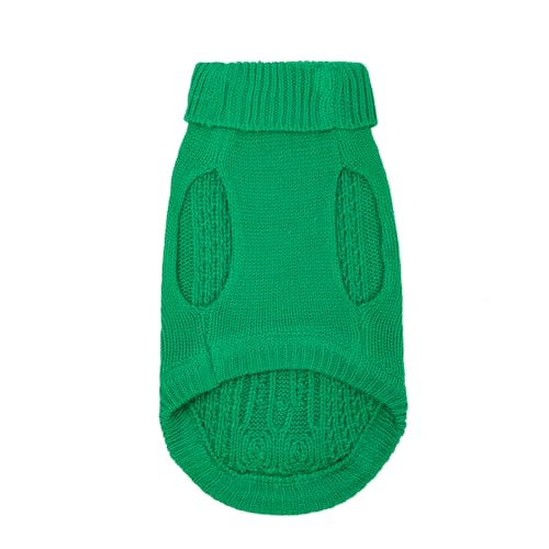 Cat Sweater Stretchy (Dark Green / Small)