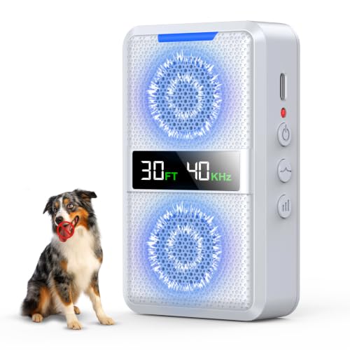 Dog Bark Deterrent Device (White)
