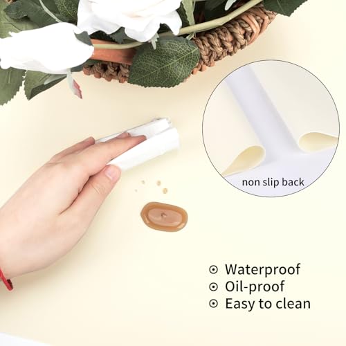 Extra Large Placemat (06-beige / 27.6"L x 16"W)
