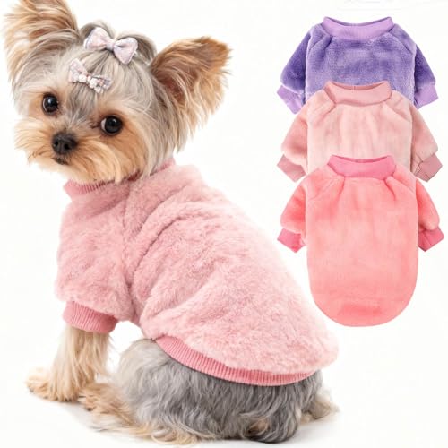 Dog Sweater 3 (Purple,Pink,Rose / Small)