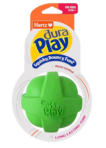DuraPlay Bacon Scented Dog Toys (Large Ball / 1 Count)
