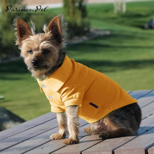 Dog Polo Shirt (4XL / Yellow Polo)