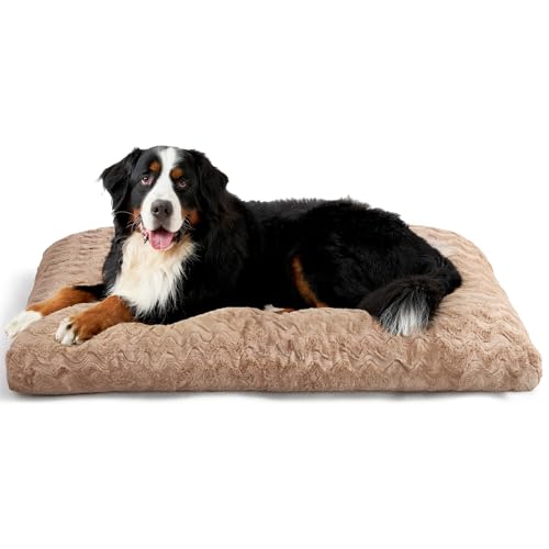 XXL Dog Bed 47x29 Inch (Camel / 47" x 29"x 4")